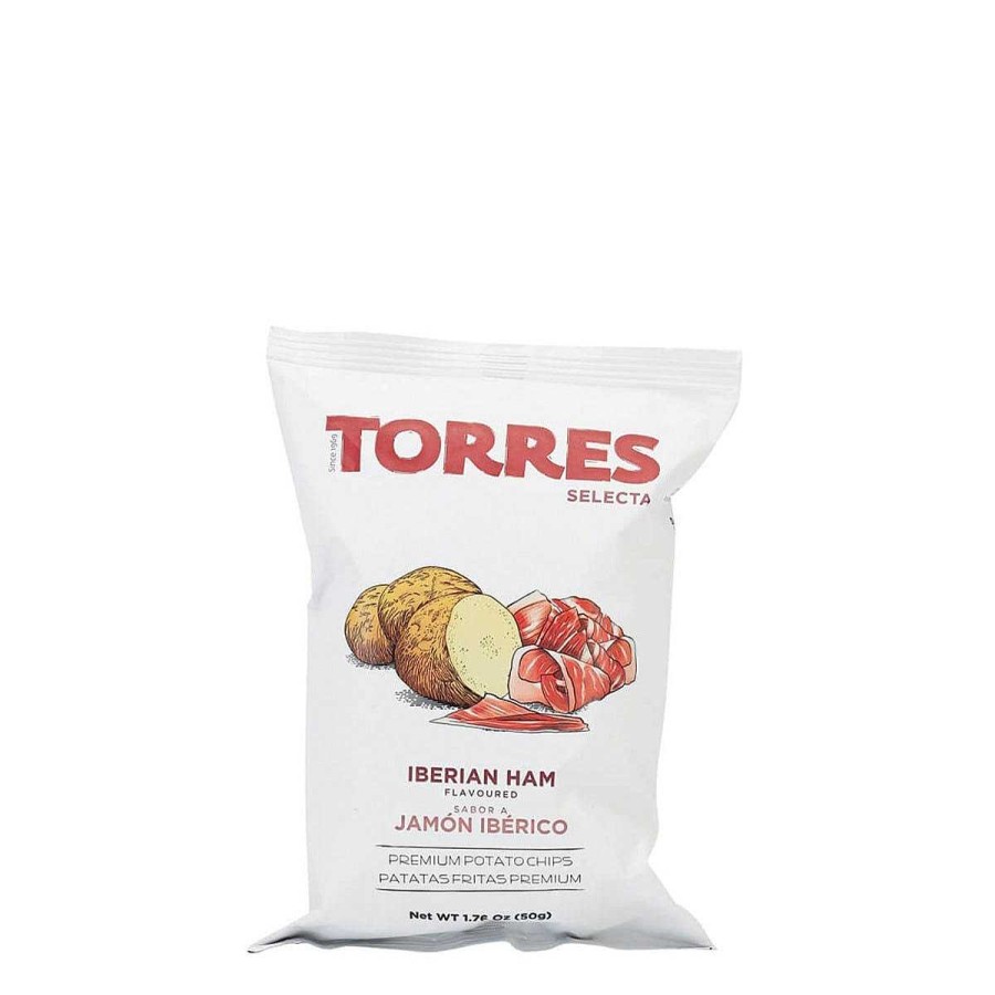 Daylesford Organic Torres Iberico Ham Crisps Small New