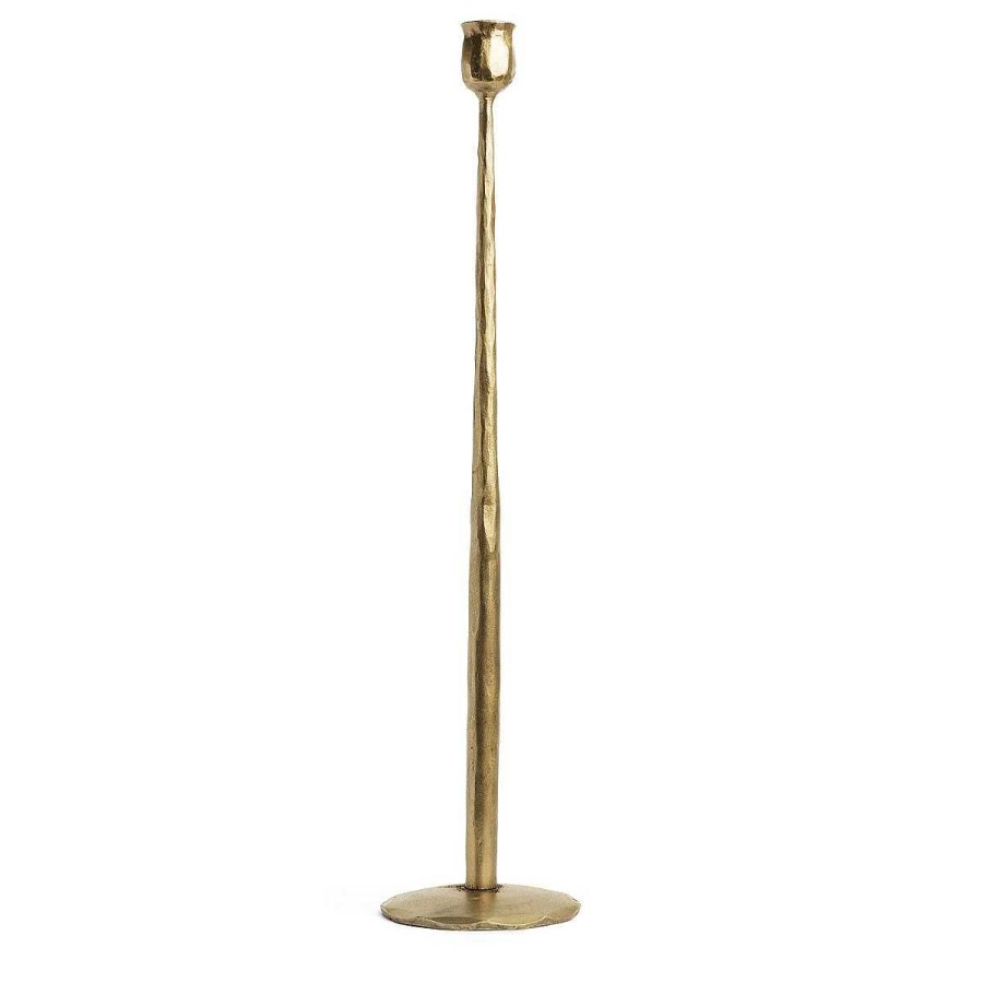 Daylesford Organic Forged Taper Candle Holder Gold Large Best