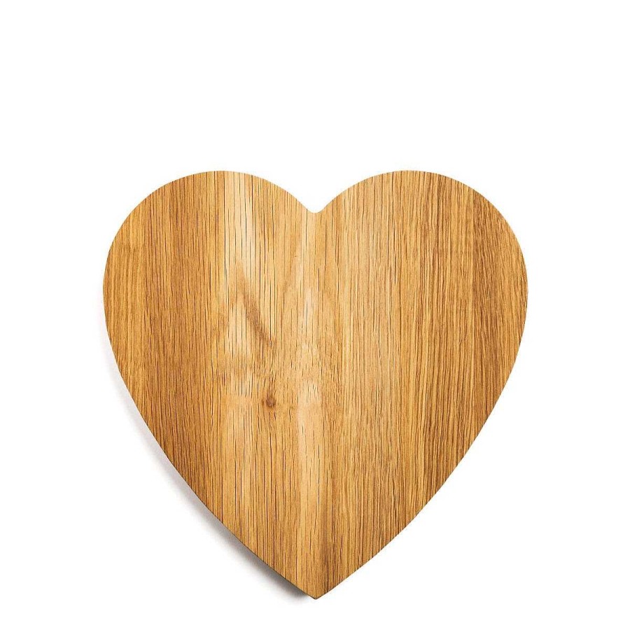 Daylesford Organic Cask Heart Board Large New