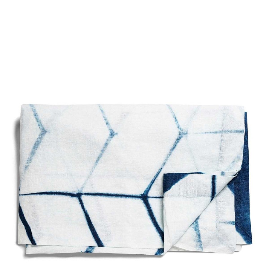 Daylesford Organic Nila Shibori Tablecloth Best