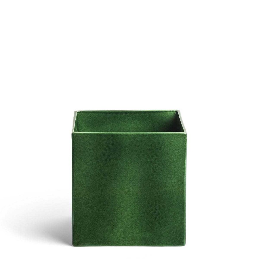 Daylesford Organic Quad Planter Green Medium Hot