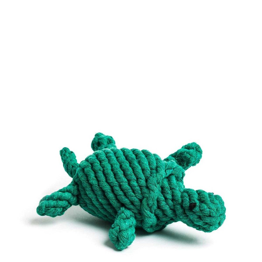 Daylesford Organic Tina Turtle Rope Dog Toy New