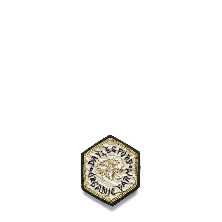 Daylesford Organic Bee Badge New