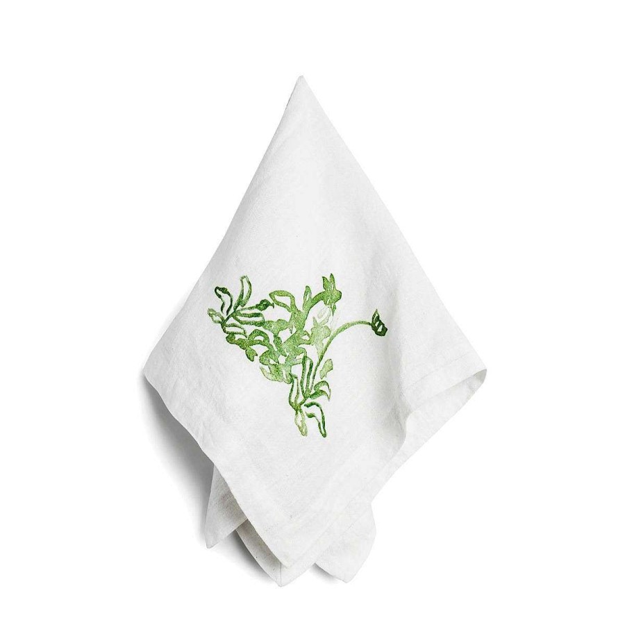 Daylesford Organic Eden Green Cosmos Napkin Clearance