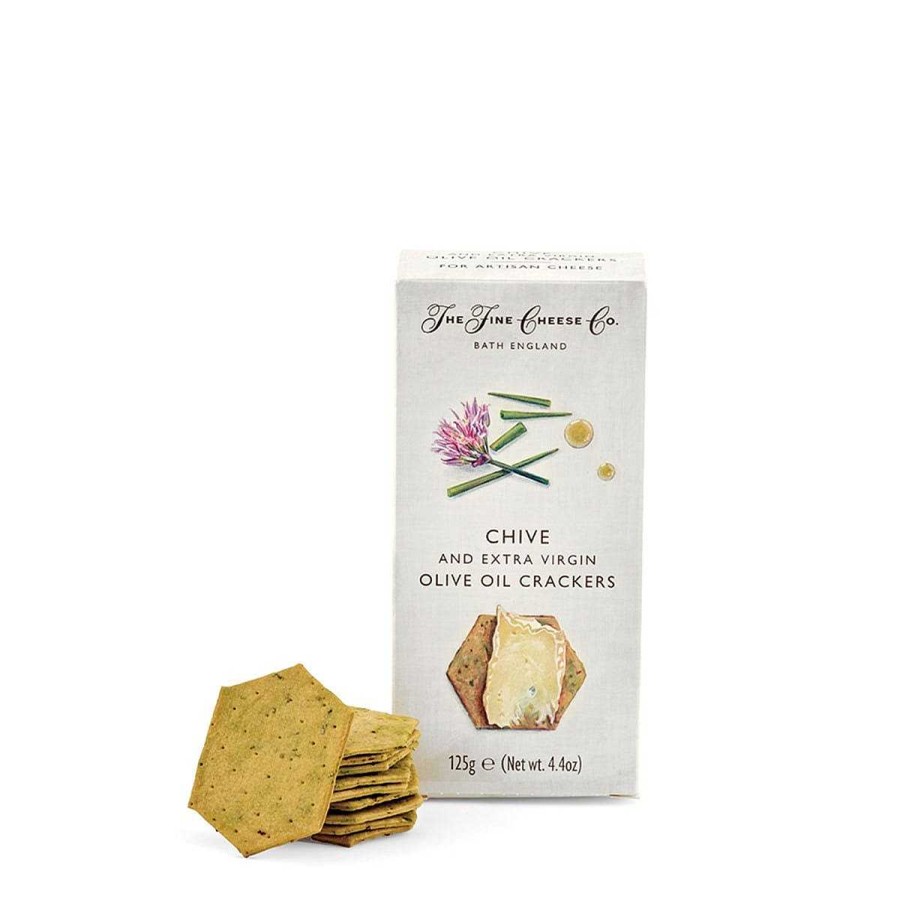 Daylesford Organic Chive & Olive Oil Crackers Wholesale