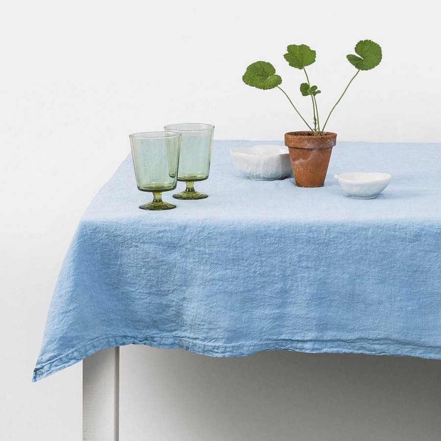 Daylesford Organic Tiller Sky Tablecloth Hot