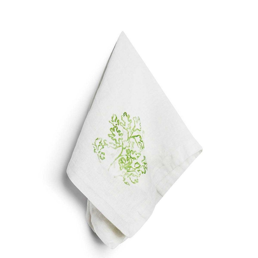 Daylesford Organic Eden Green Parsley Napkin Hot