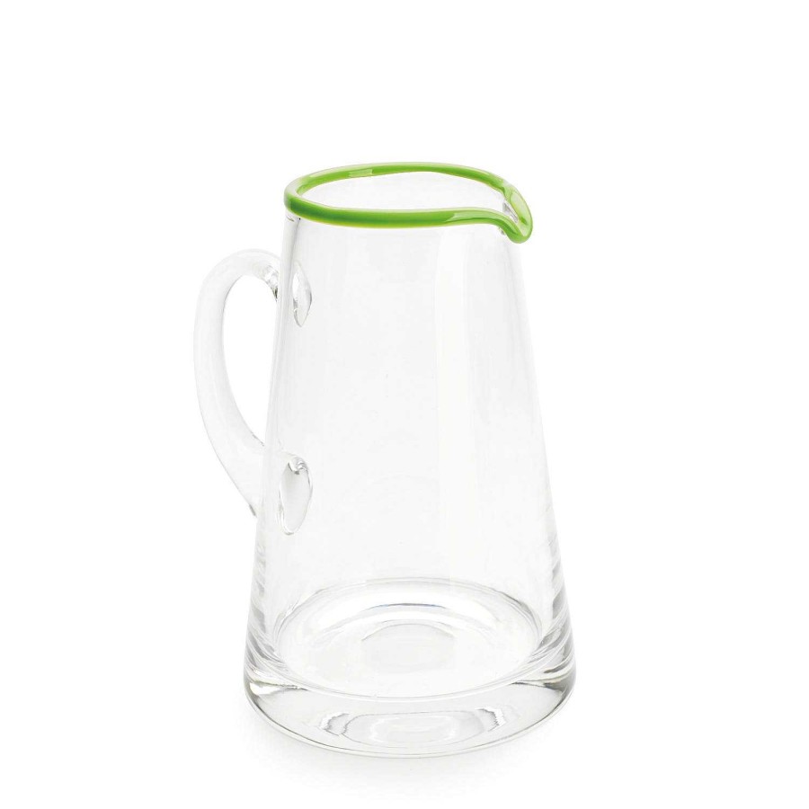 Daylesford Organic Ledbury Jug Green Tipped New