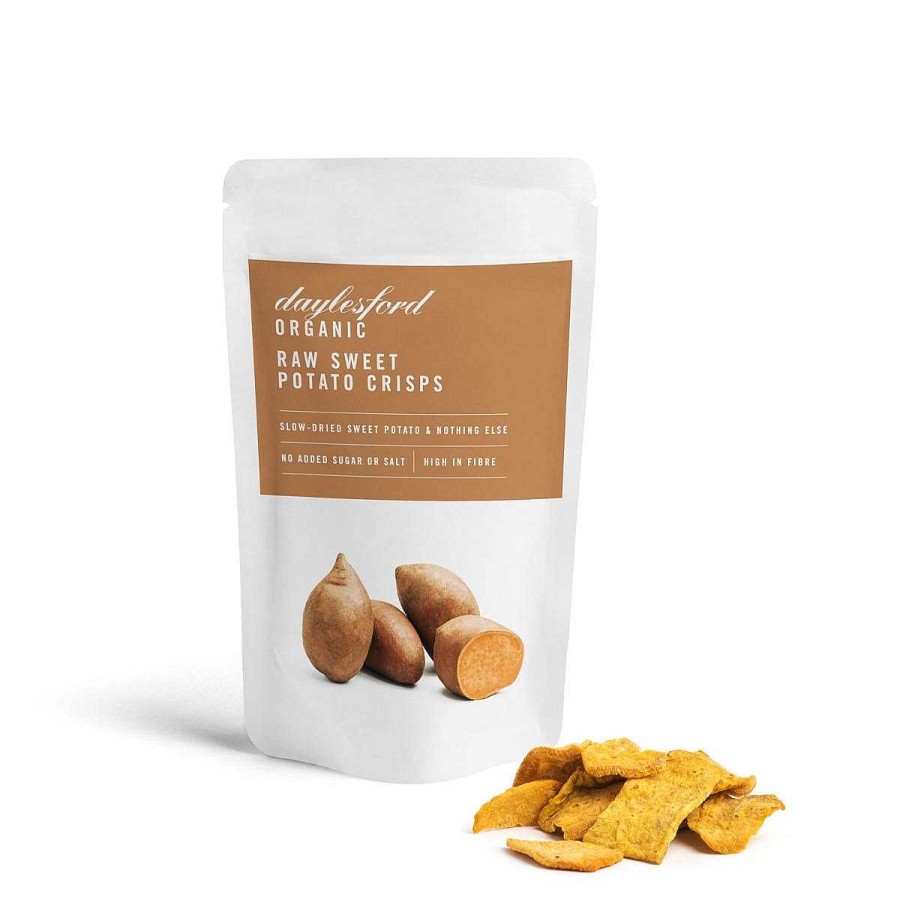 Daylesford Organic Organic Raw Sweet Potato Crisps Clearance