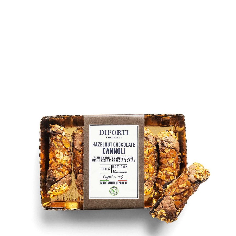 Daylesford Organic Gluten Free Hazelnut Chocolate Cannoli New