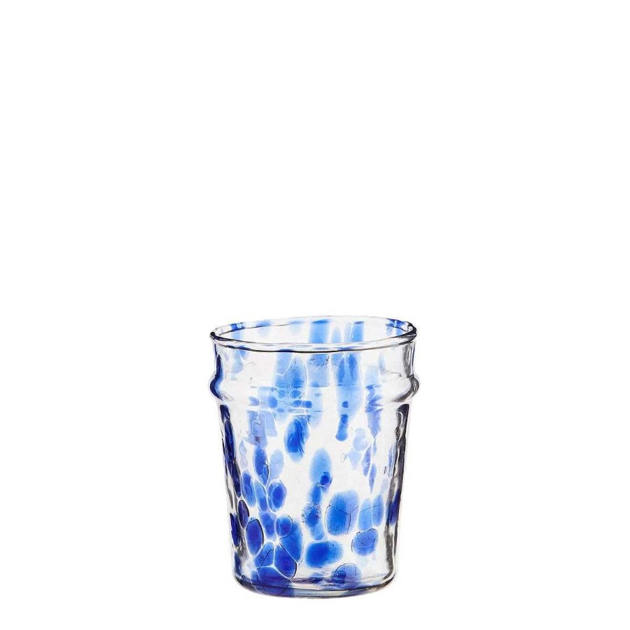 Daylesford Organic Blue Splatter Tumbler Clearance