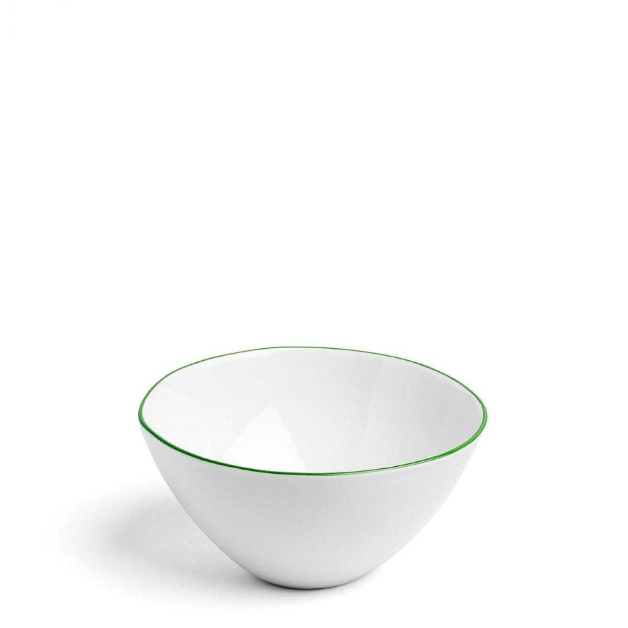 Daylesford Organic Edge Bowl Dark Green Large Hot