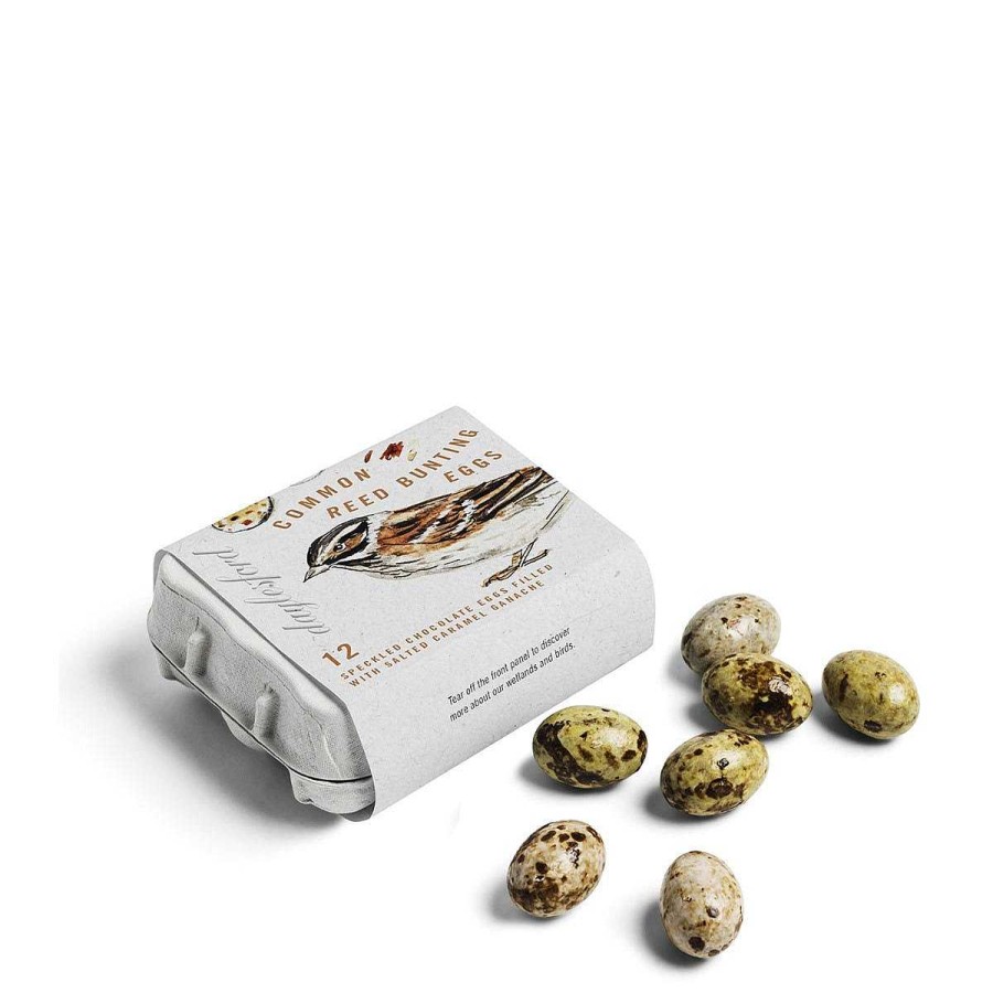 Daylesford Organic Chocolate Common Reed Bunting Bird Eggs Hot