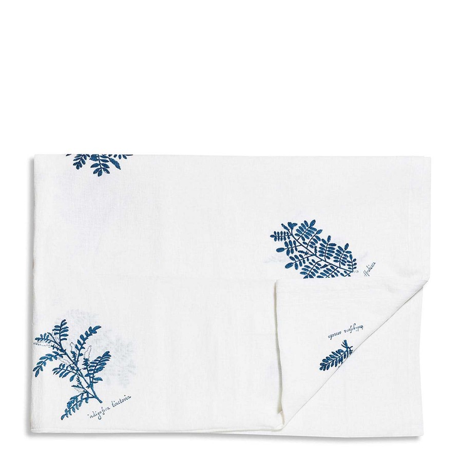 Daylesford Organic Nila Indigo Plant Tablecloth Wholesale