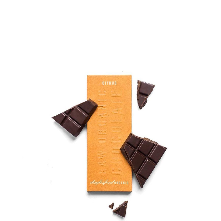 Daylesford Organic Raw Chocolate Orange & Tangerine Bar Best