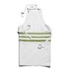 Daylesford Organic White & Green Stripe Apron Best