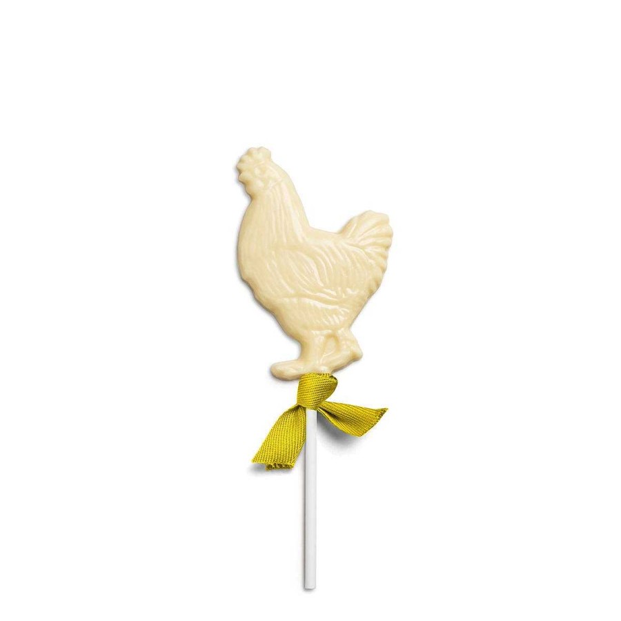 Daylesford Organic White Chocolate Chicken Lolly New