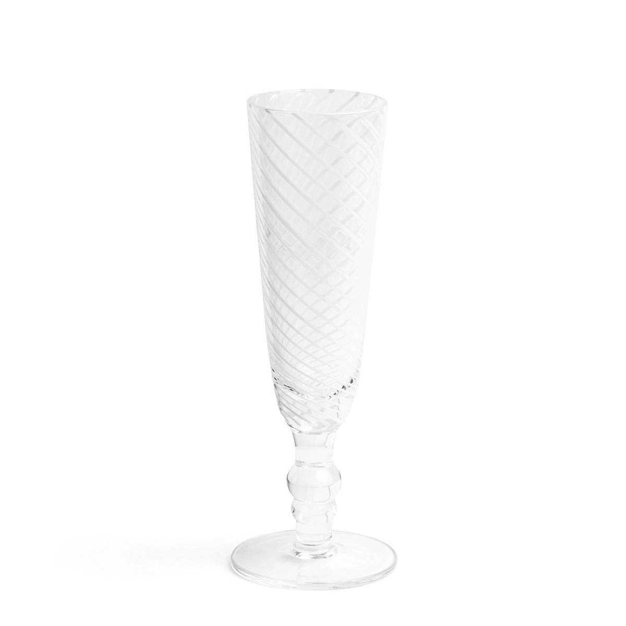 Daylesford Organic Humbug Prosecco Glass White New