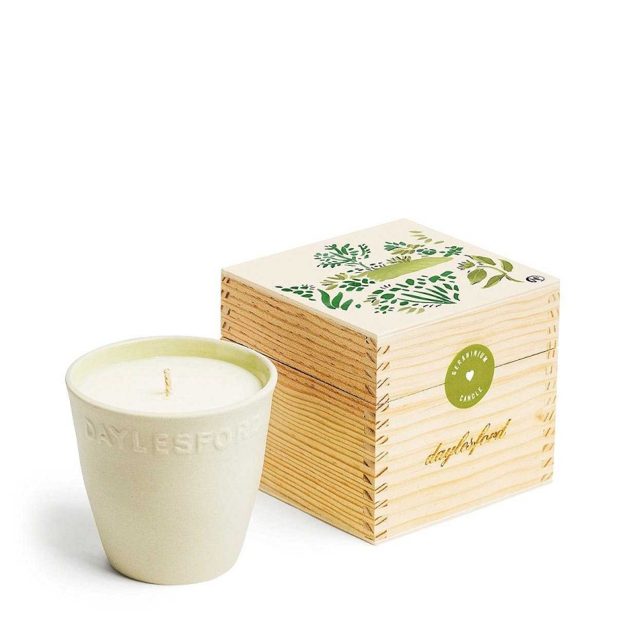 Daylesford Organic Limited Edition Geranium Botanic Candle Online