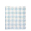 Daylesford Organic Blue & White Check Napkin New