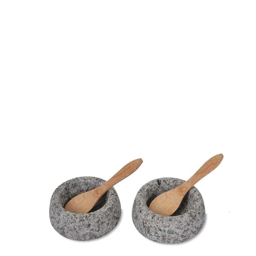 Daylesford Organic Granite Salt & Pepper Pot Set Clearance