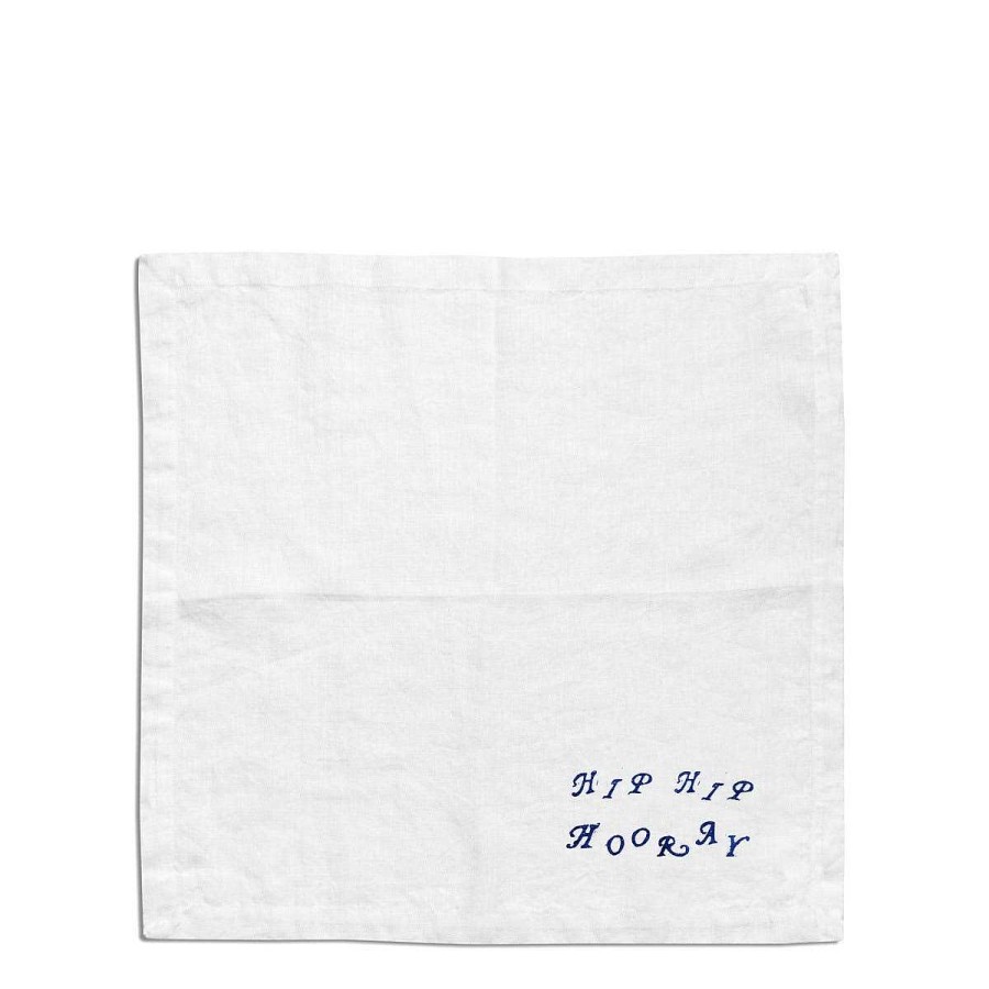 Daylesford Organic Hip Hip Hooray Napkin New