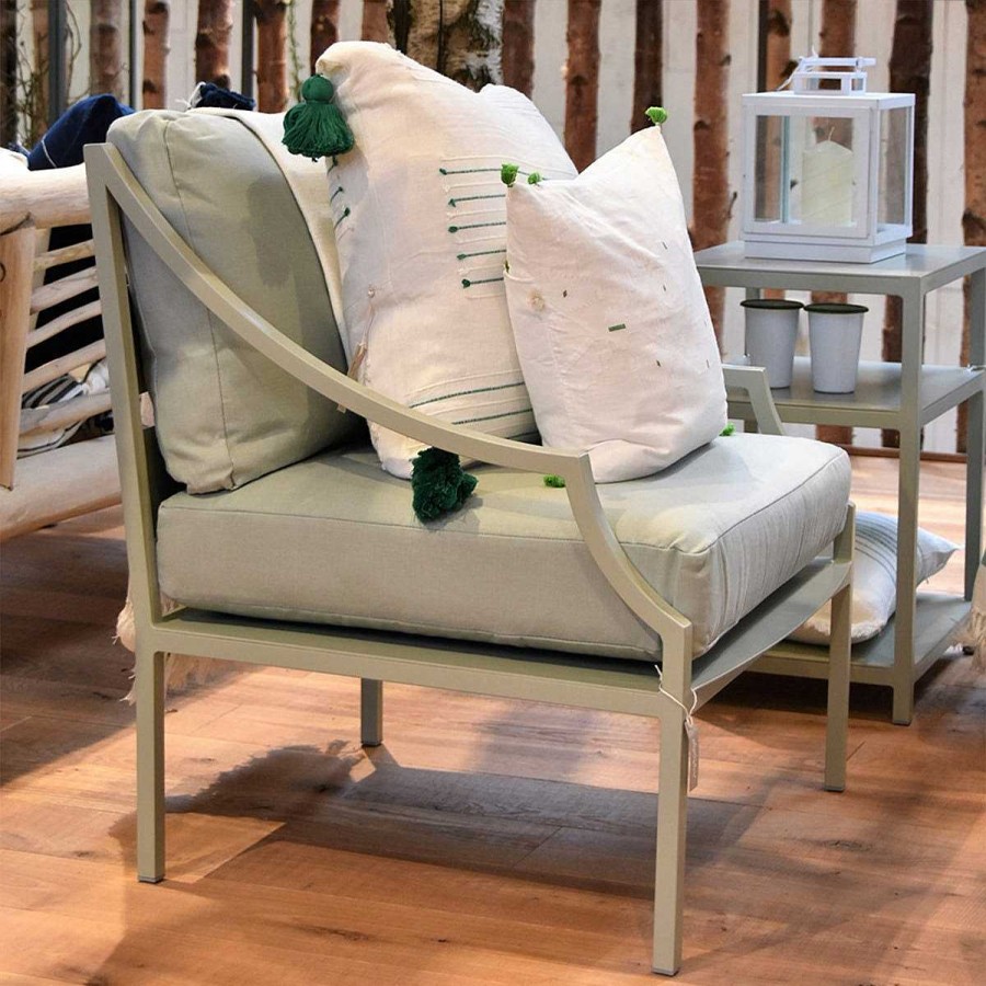 Daylesford Organic Kingham Armchair, Cotswold Green Wholesale