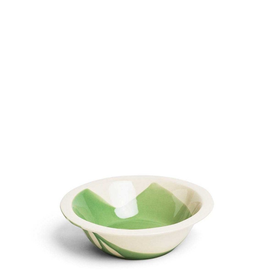 Daylesford Organic Slip Green Soup Bowl Clearance