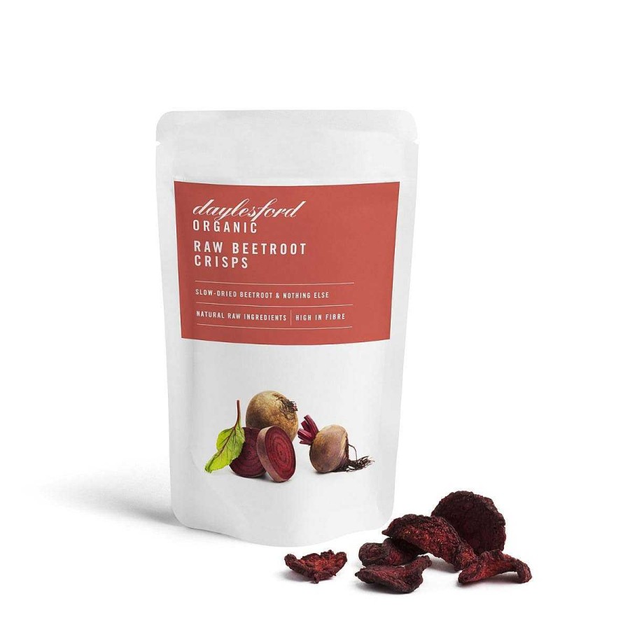 Daylesford Organic Organic Raw Beetroot Crisps Wholesale