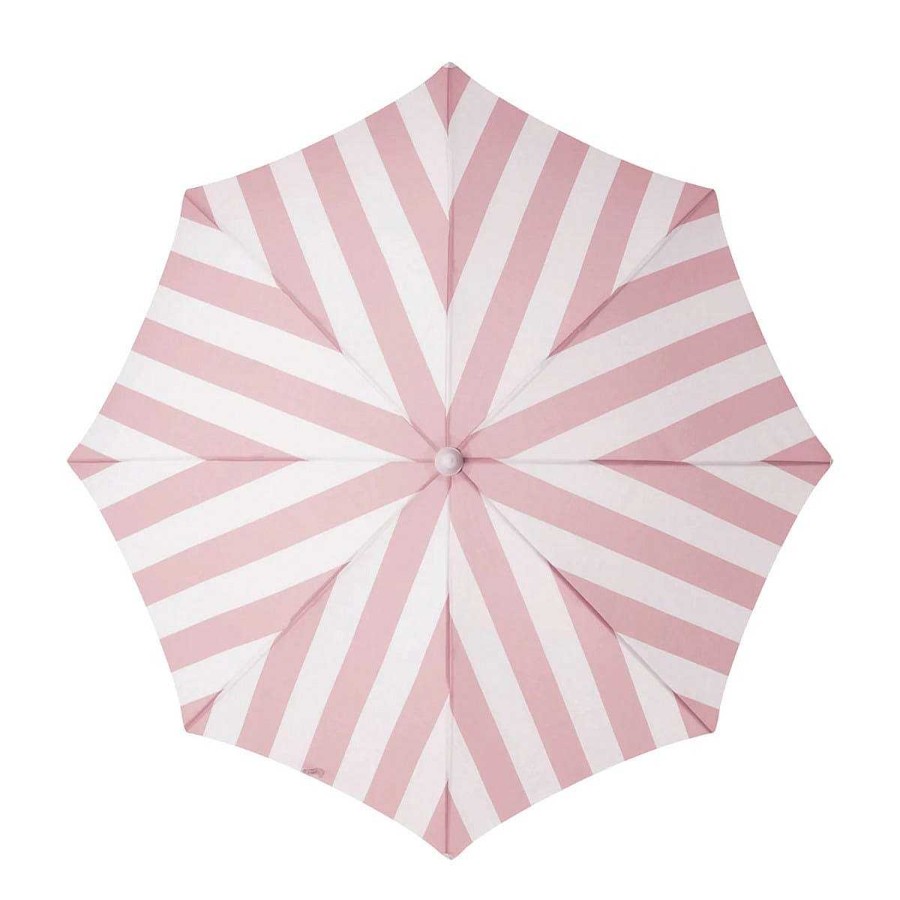 Daylesford Organic Beach Umbrella Pink Stripe Clearance