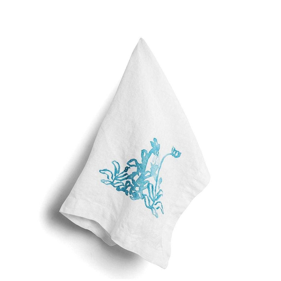 Daylesford Organic Eden Blue Cosmos Napkin Hot