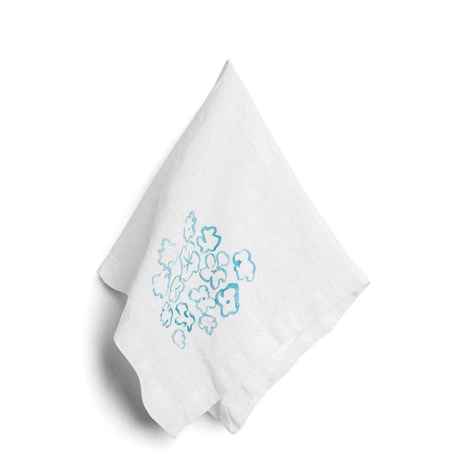 Daylesford Organic Eden Blue Buttercup Napkin Clearance