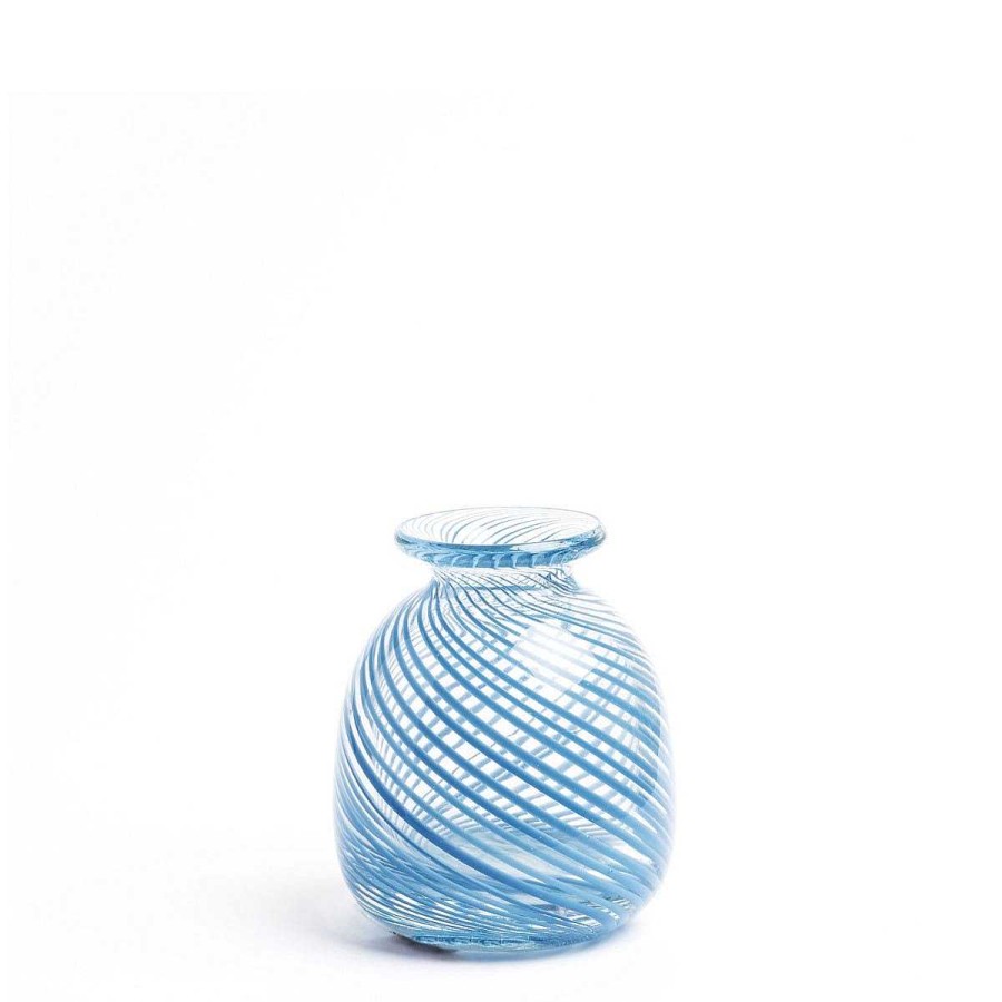 Daylesford Organic Miro Sky Spiral Stripe Vase Online