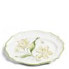 Daylesford Organic Daylesford X Colefax Quince Garden Serving Plate With Green Tulips Hot