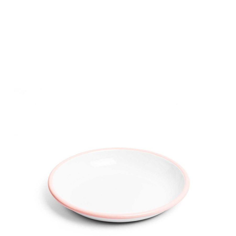 Daylesford Organic White & Pink Enamel Bowl Best