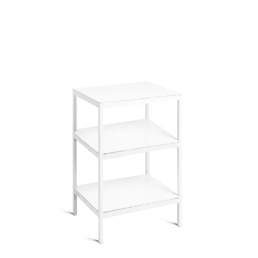 Daylesford Organic Kingham 2 Tier Side Table, White Best