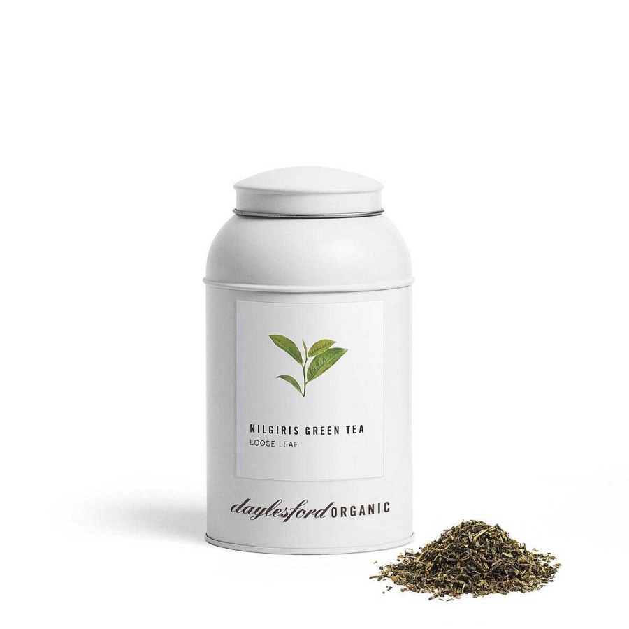 Daylesford Organic Organic Nilgiris Green Tea Caddy Loose Clearance