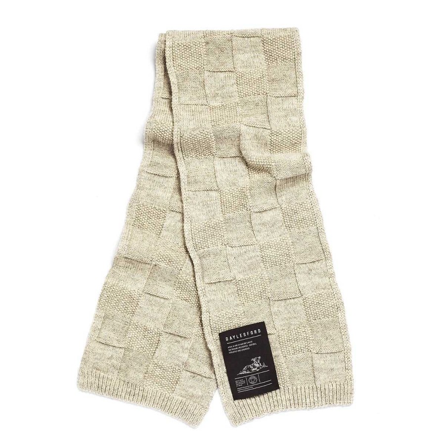 Daylesford Organic Laxtons Undyed Wool Scarf Wholesale