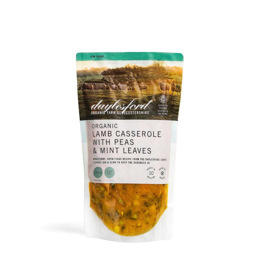 Daylesford Organic Organic Lamb Casserole With Peas & Mint Leaves Best