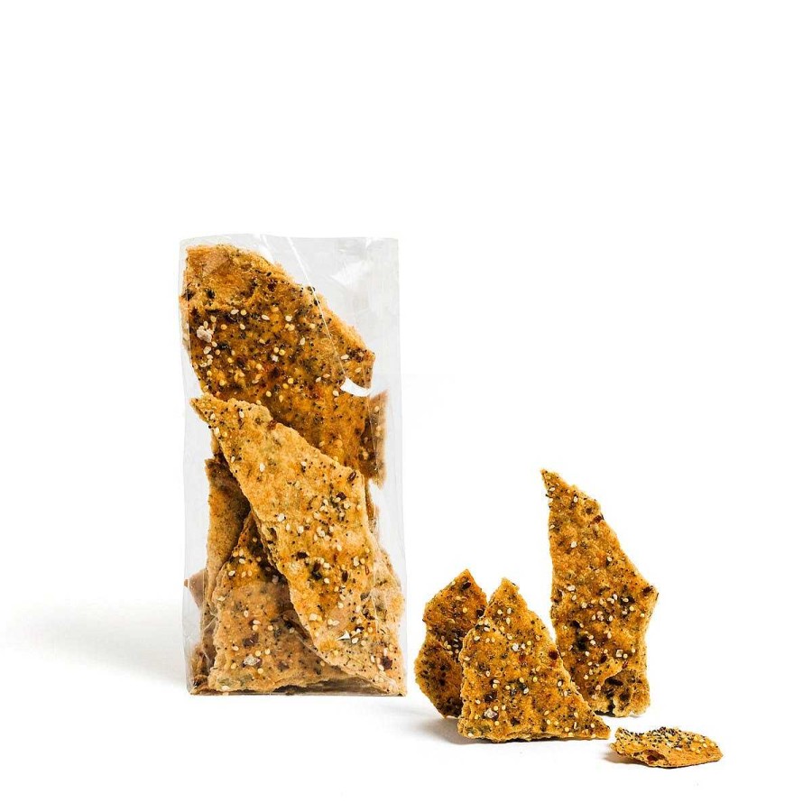 Daylesford Organic Toasted Seed & Chilli Olive Oil Crackers Hot