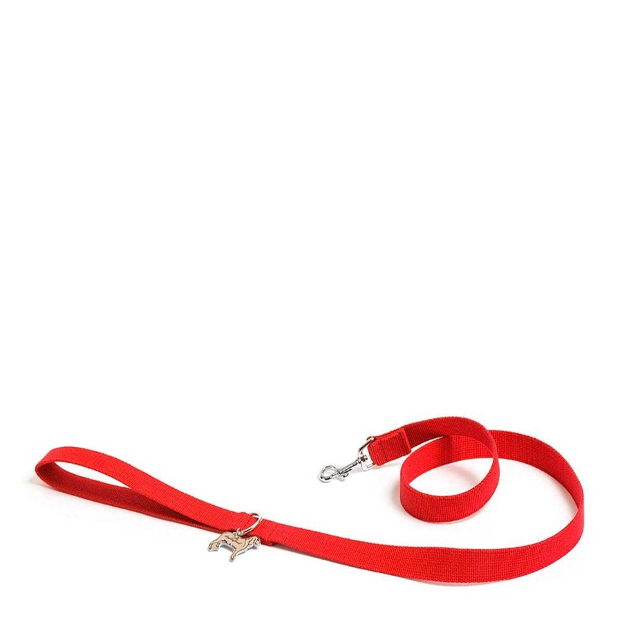 Daylesford Organic Red Lucky Dog Lead Best