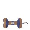 Daylesford Organic Navy Stripe Bone Dog Toy Large Best