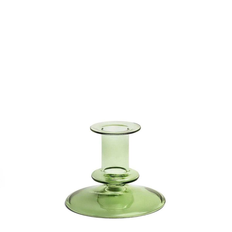 Daylesford Organic Smoke Green Candlestick Holder Online