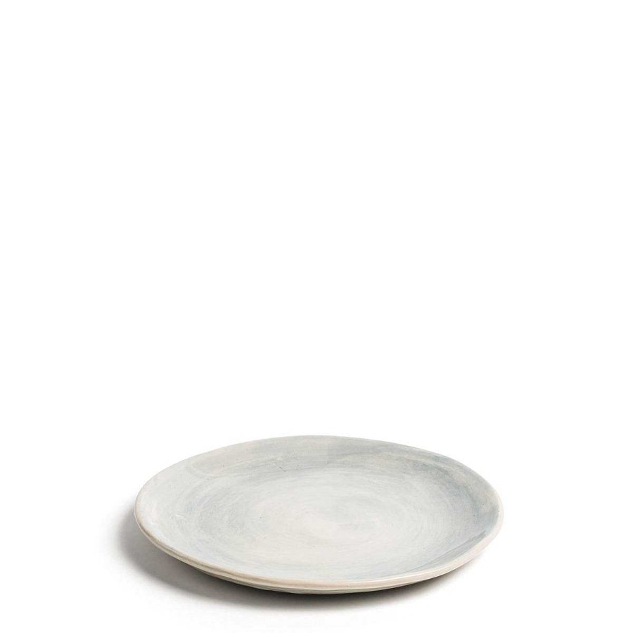 Daylesford Organic Baunton Side Plate Blue Wash Clearance