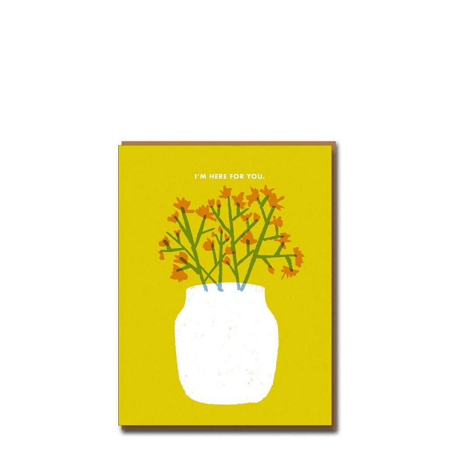 Daylesford Organic Here For You Flowers Card Online