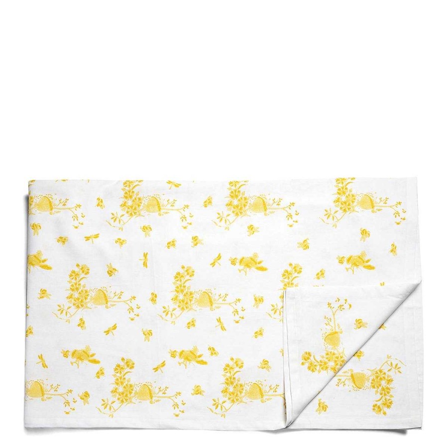 Daylesford Organic Beehive Yellow Tablecloth Hot