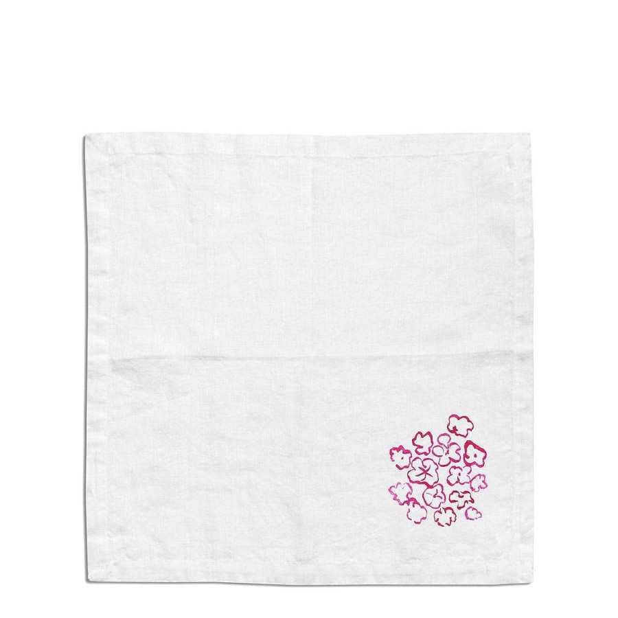 Daylesford Organic Eden Pink Buttercup Napkin Clearance