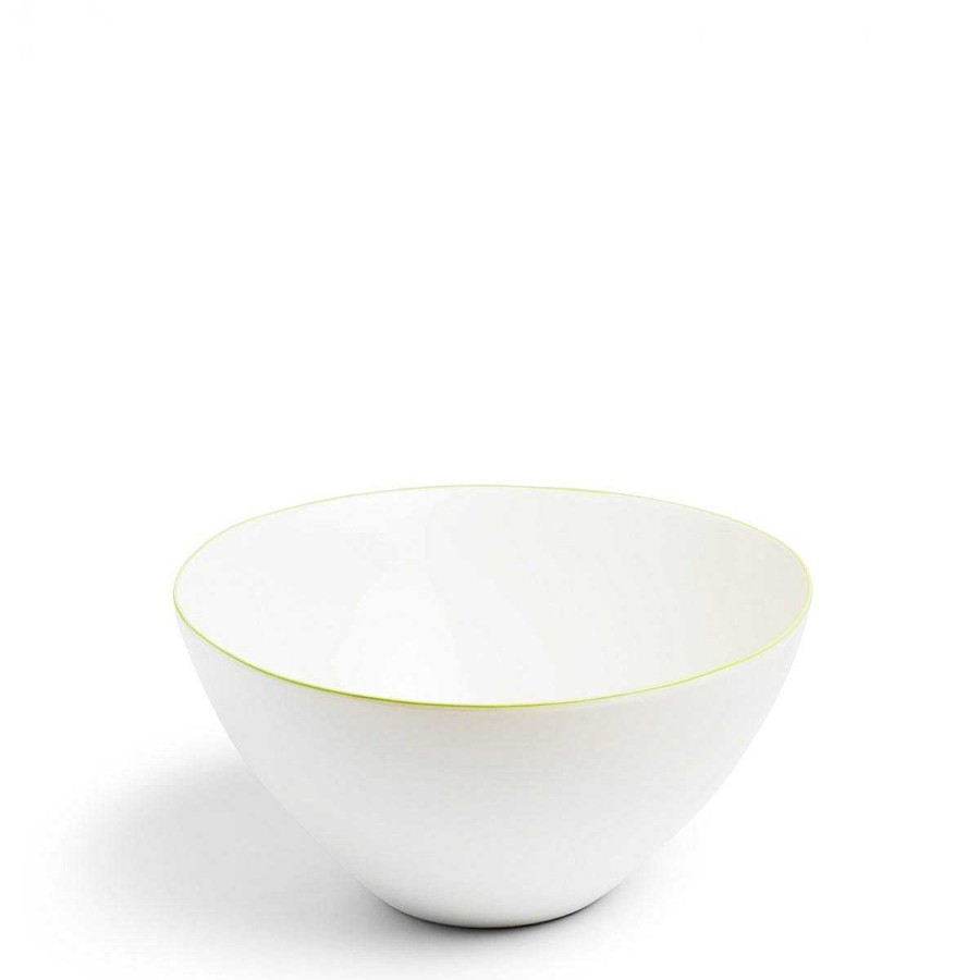 Daylesford Organic Edge Salad Bowl Green Wholesale