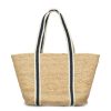 Daylesford Organic Navy Stripe Long Handle Jute Tote Best