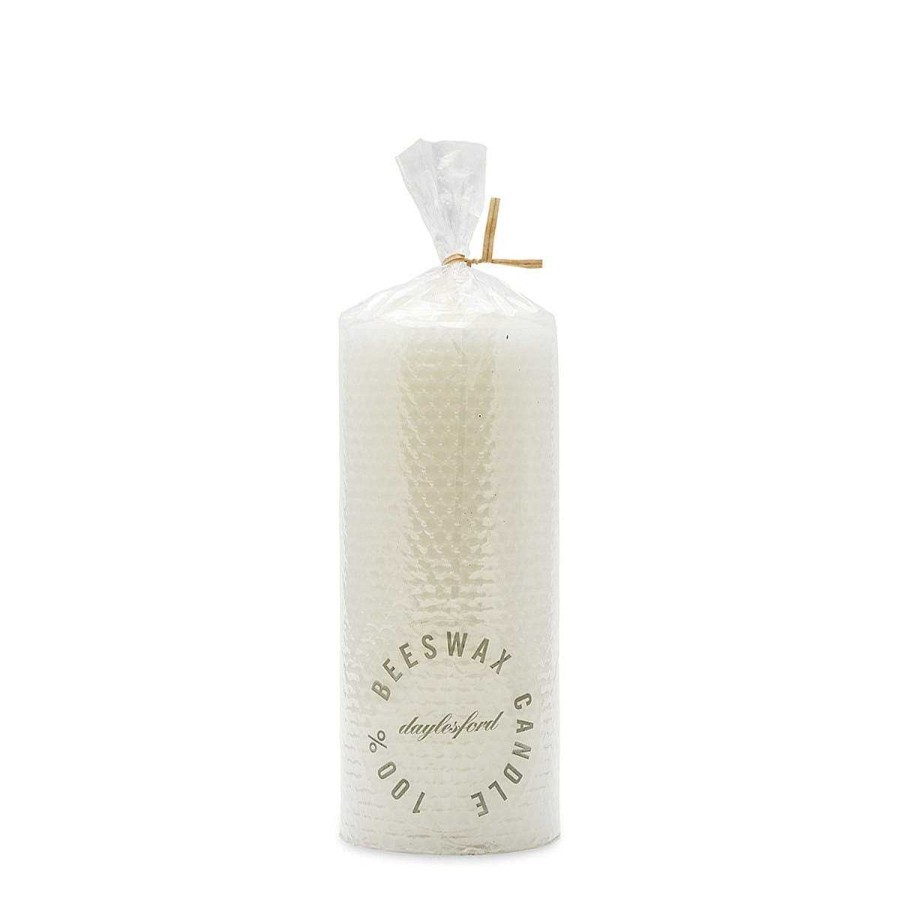 Daylesford Organic Hive Beeswax Candle Tall Clearance